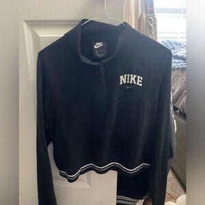 Nike cropped zip up
